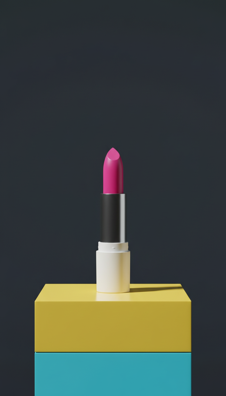 Electric Fuchsia matte lipstick